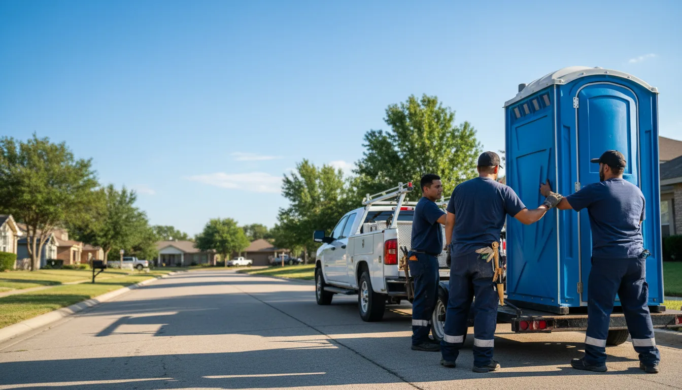 Portable Toilet Rental in De Witt, NE near me